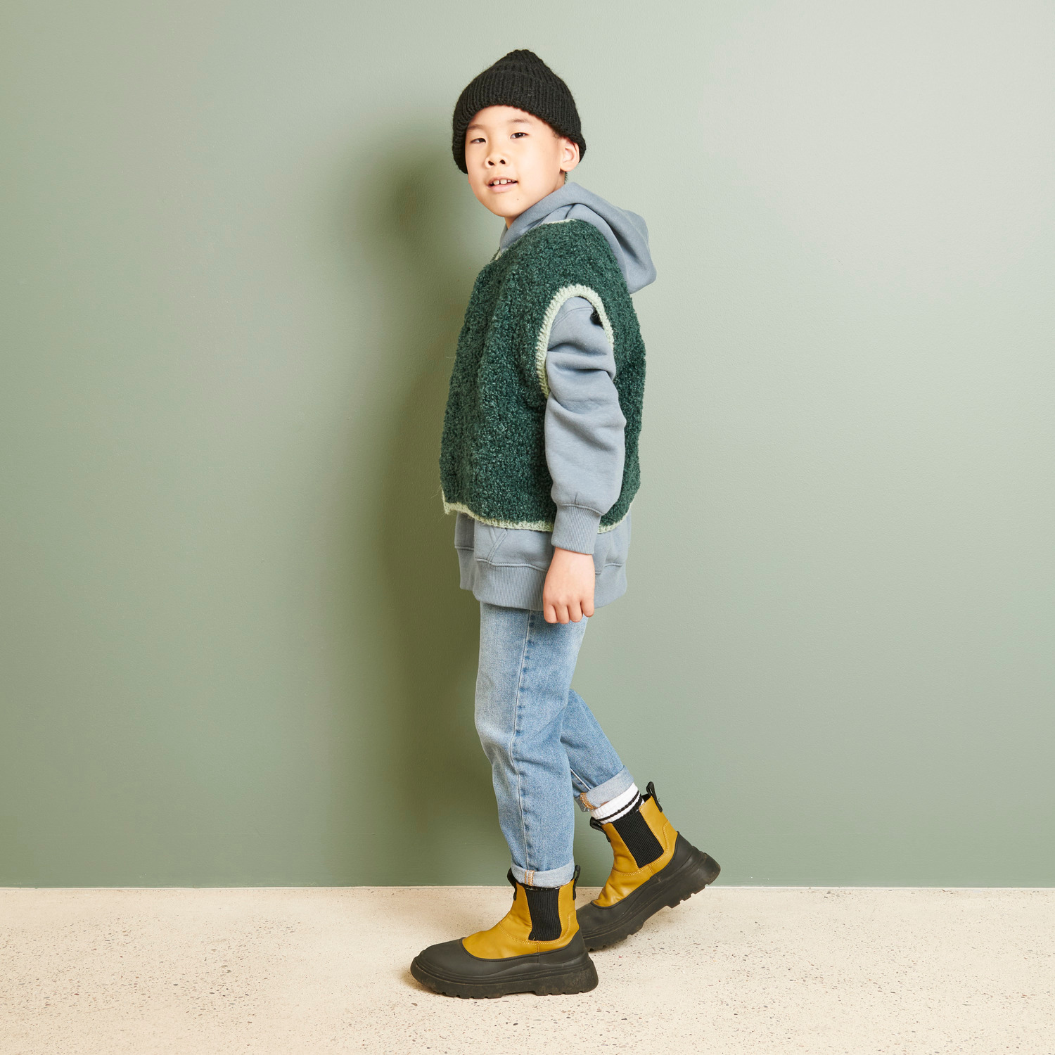 Strickset Mütze Modell 11 aus Rico Kids 13 von Rico Design