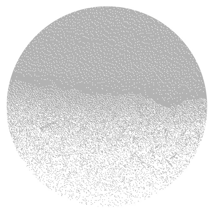 Spray Paint 150ml von Rico Design in Silber zeigt eine gleichmäßige, metallische Textur. Ideal für kreative Projekte.