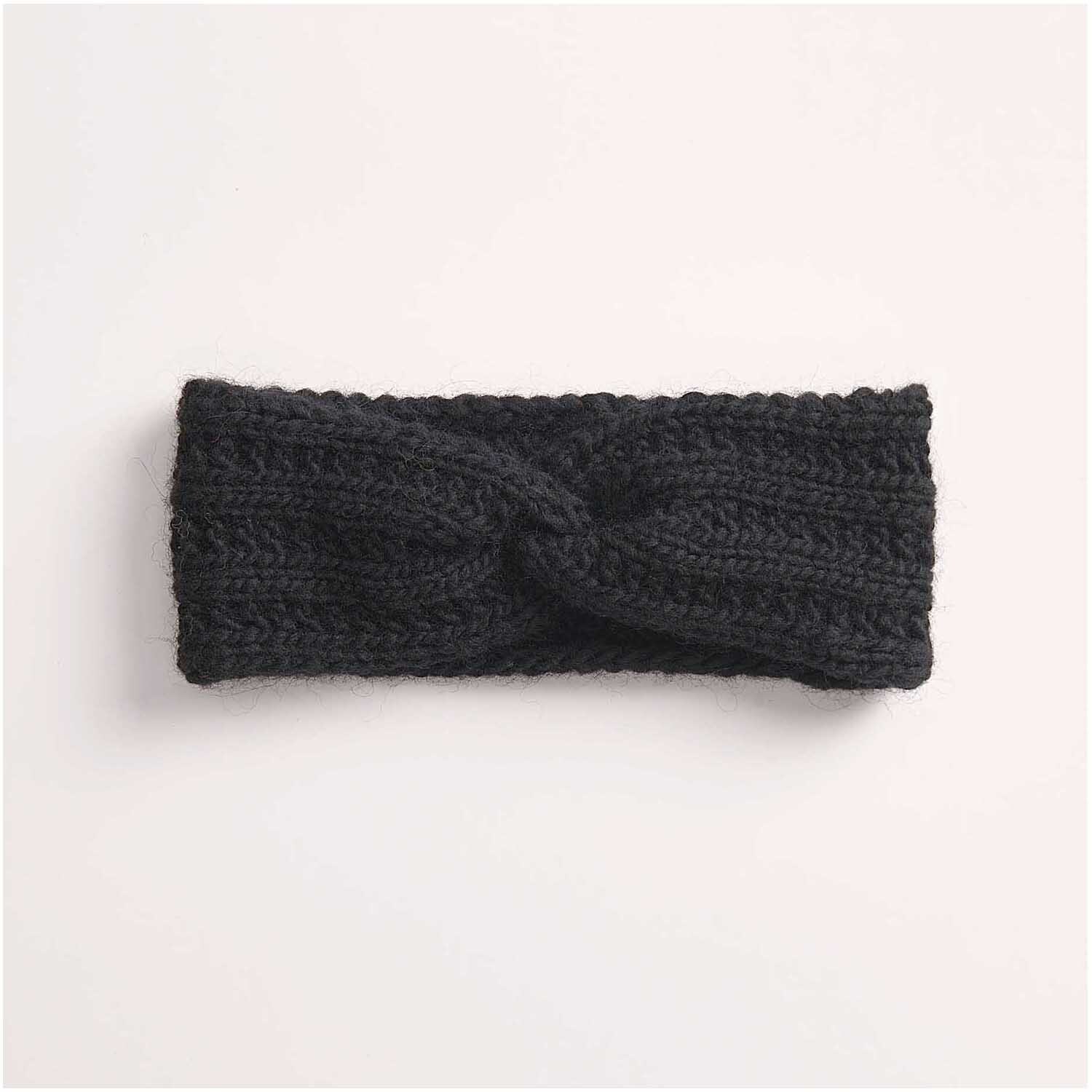 Strickset Stirnband Modell 12 aus Luxury Knits Winter Special von Rico Design