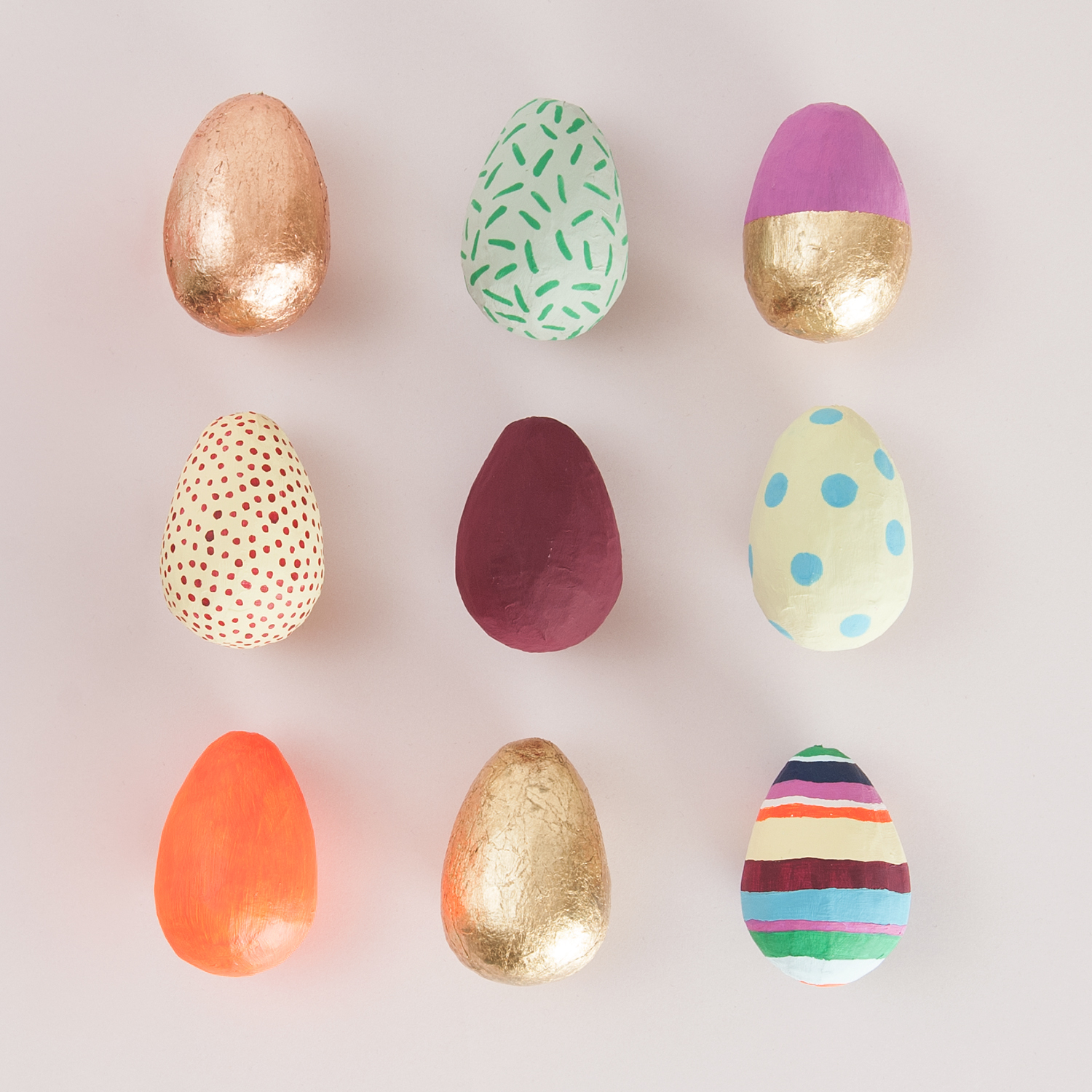 Anleitung Eier aus Pappmache bemalen von idee. Creativmarkt 