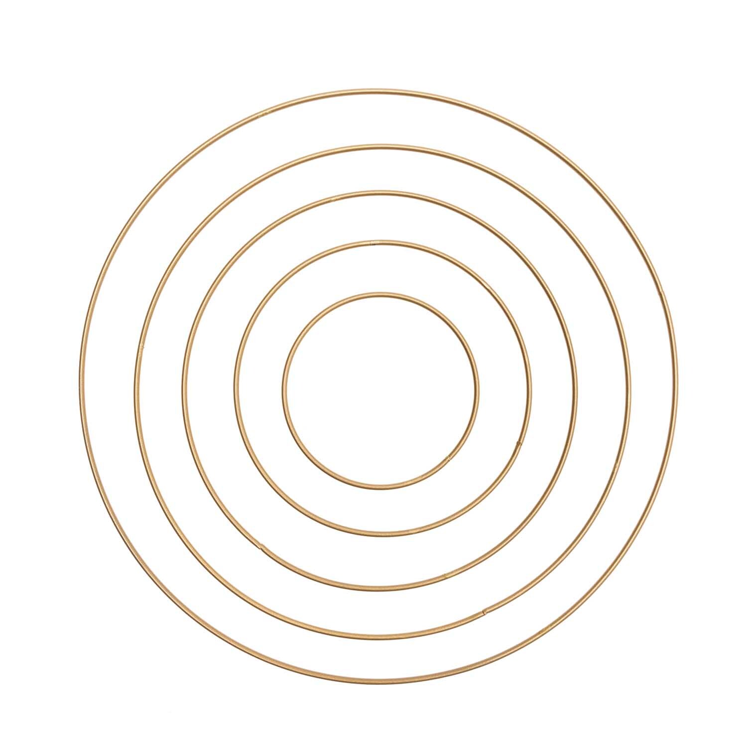 Metallring Gold von Rico Design