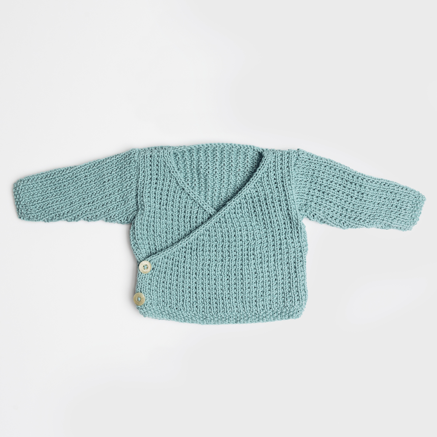 Strickanleitung Baby-Jacke mit Knöpfen von Rico Design