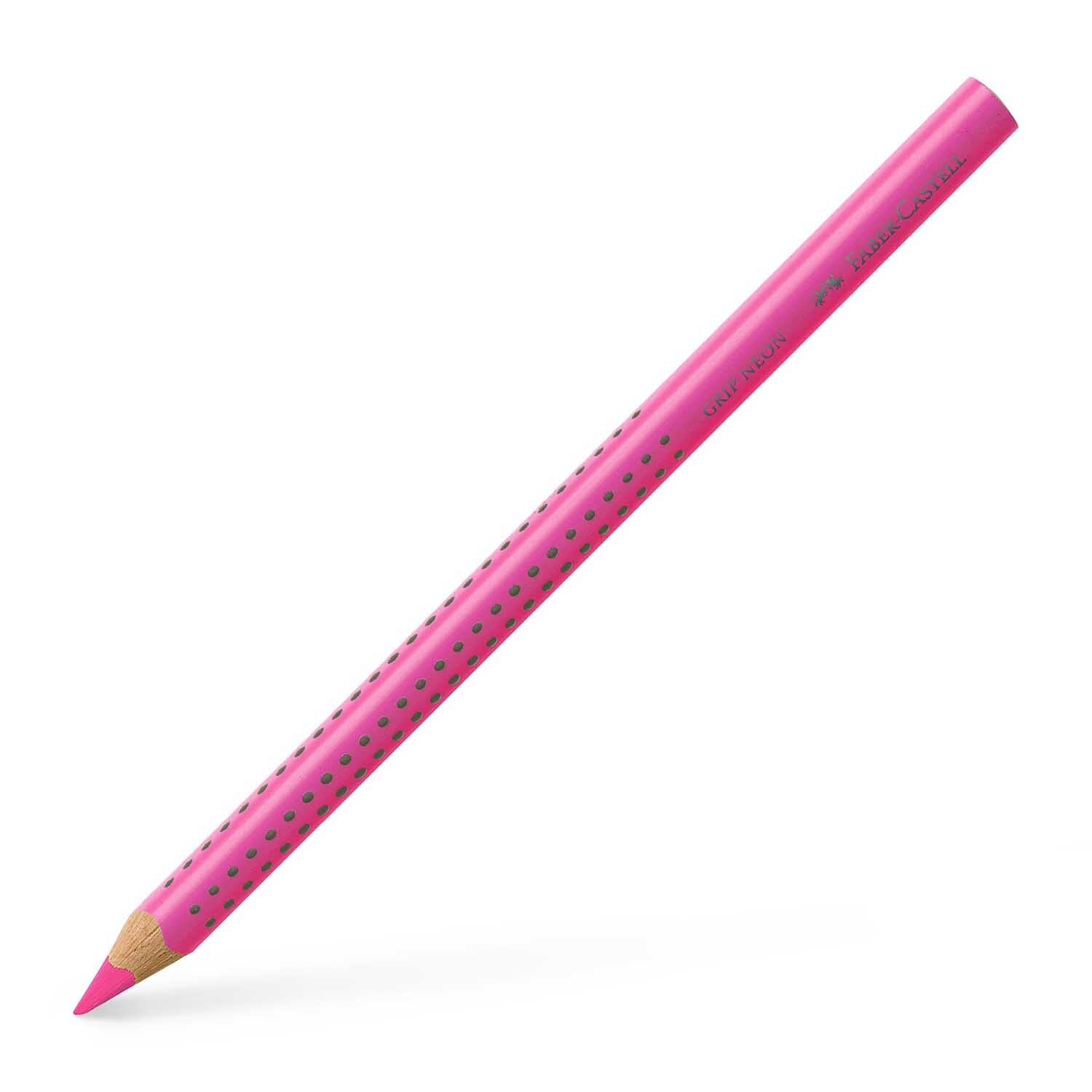 Jumbo Grip Textliner Farbe Rosa von Faber-Castell 
