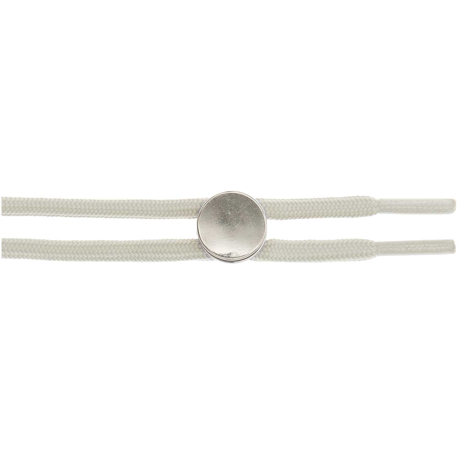 itoshii - Ponii Beads Verschlüsse aus Metall in Silber, 14x9mm, 6 Stück, von Rico Design. Abgebildet ist ein silberner Verschluss auf weißem Hintergrund.