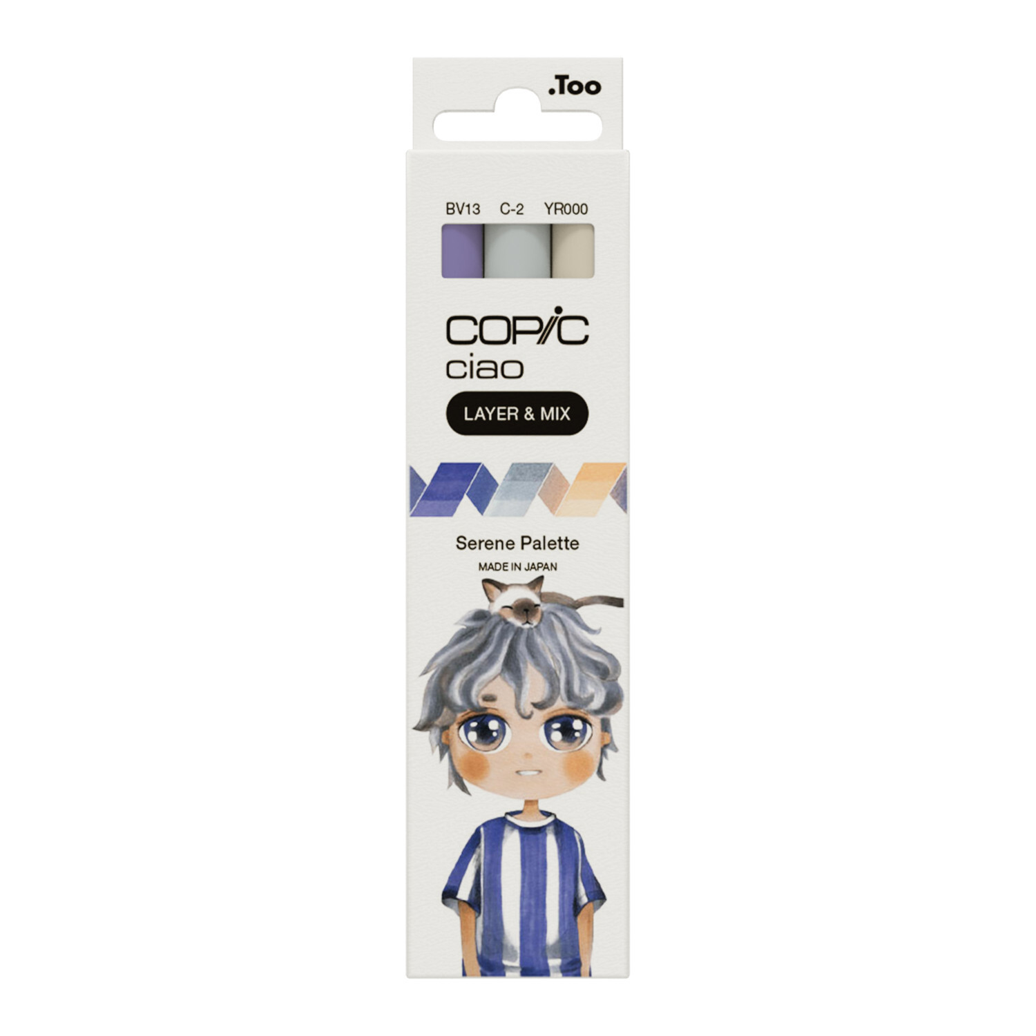 Marker Set Ciao Layer & Mix Serene Palette 3 Stück von Holtz Office Support