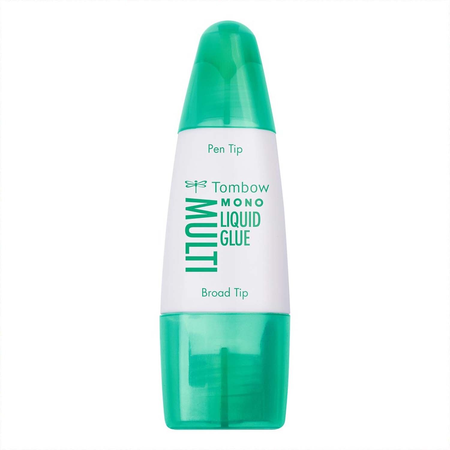 Liquid Glue Flüssigkleber 25ml von Tombow mit grüner Kappe und Spitze, ideal für präzises Kleben.