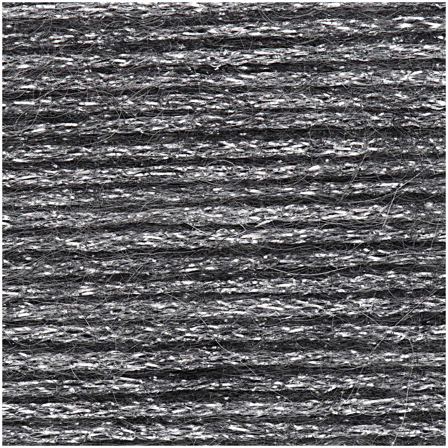 Luxury Magic Mohair: Hochwertiges Garn in Silber Schwarz von Rico Design, ideal für elegante Strickprojekte.