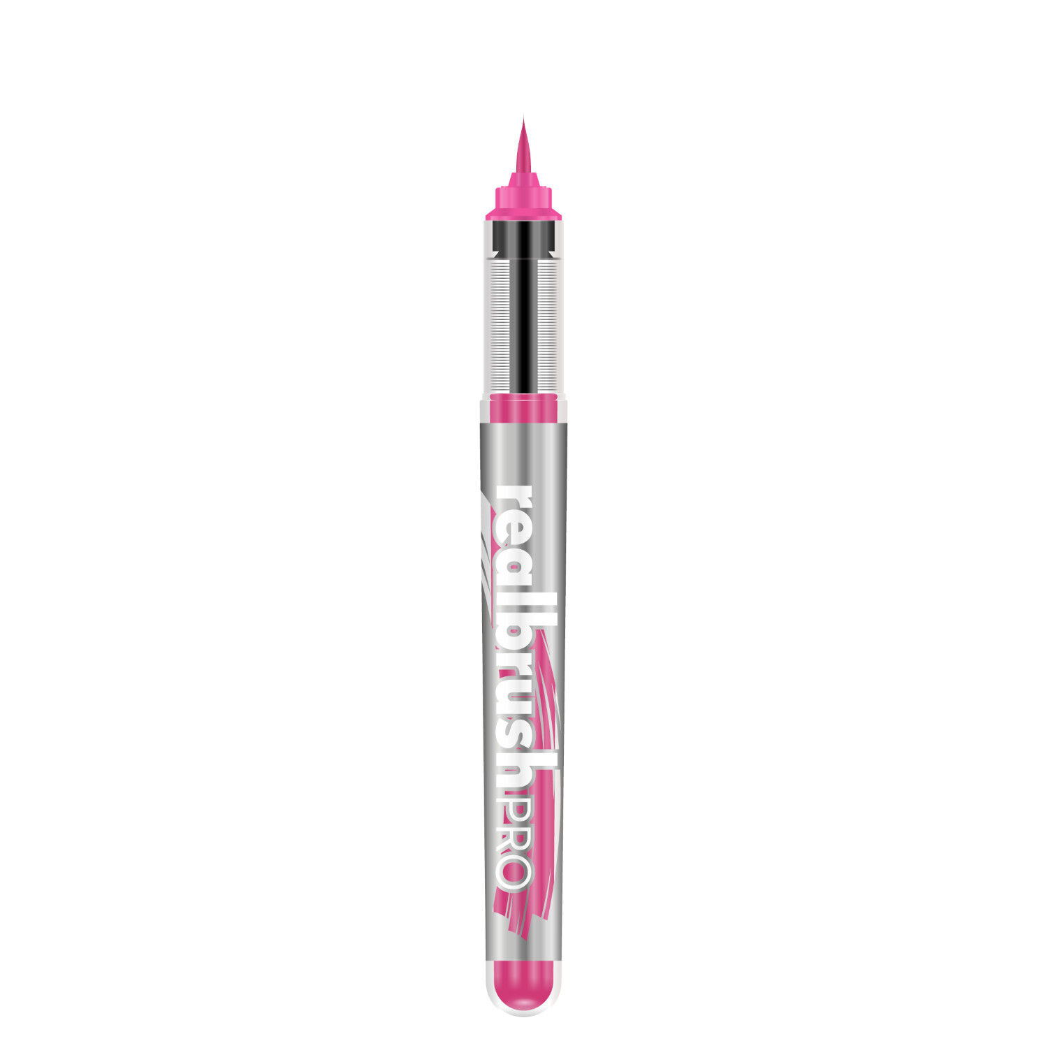 Realbrush Pro Marker in Cerise von karin, mit feiner Spitze, ideal für präzises Zeichnen.