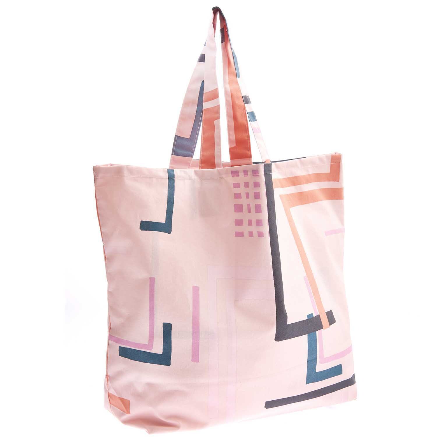 Shopper Okina Hana rosa 41x55x19cm von Rico Design