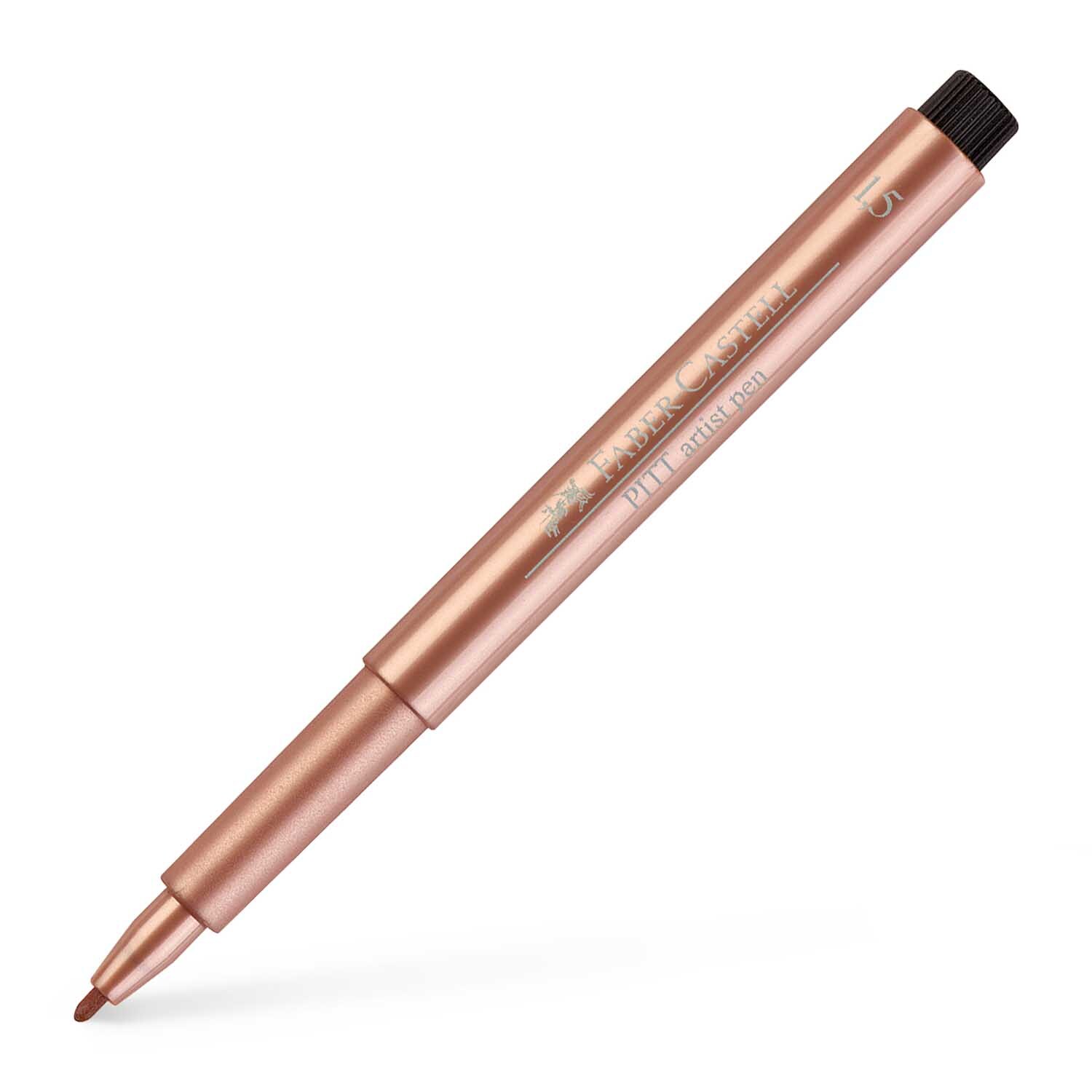 PITT artist pen 1,5mm in Kupfer von Faber Castell, ideal für präzises Zeichnen und Skizzieren.