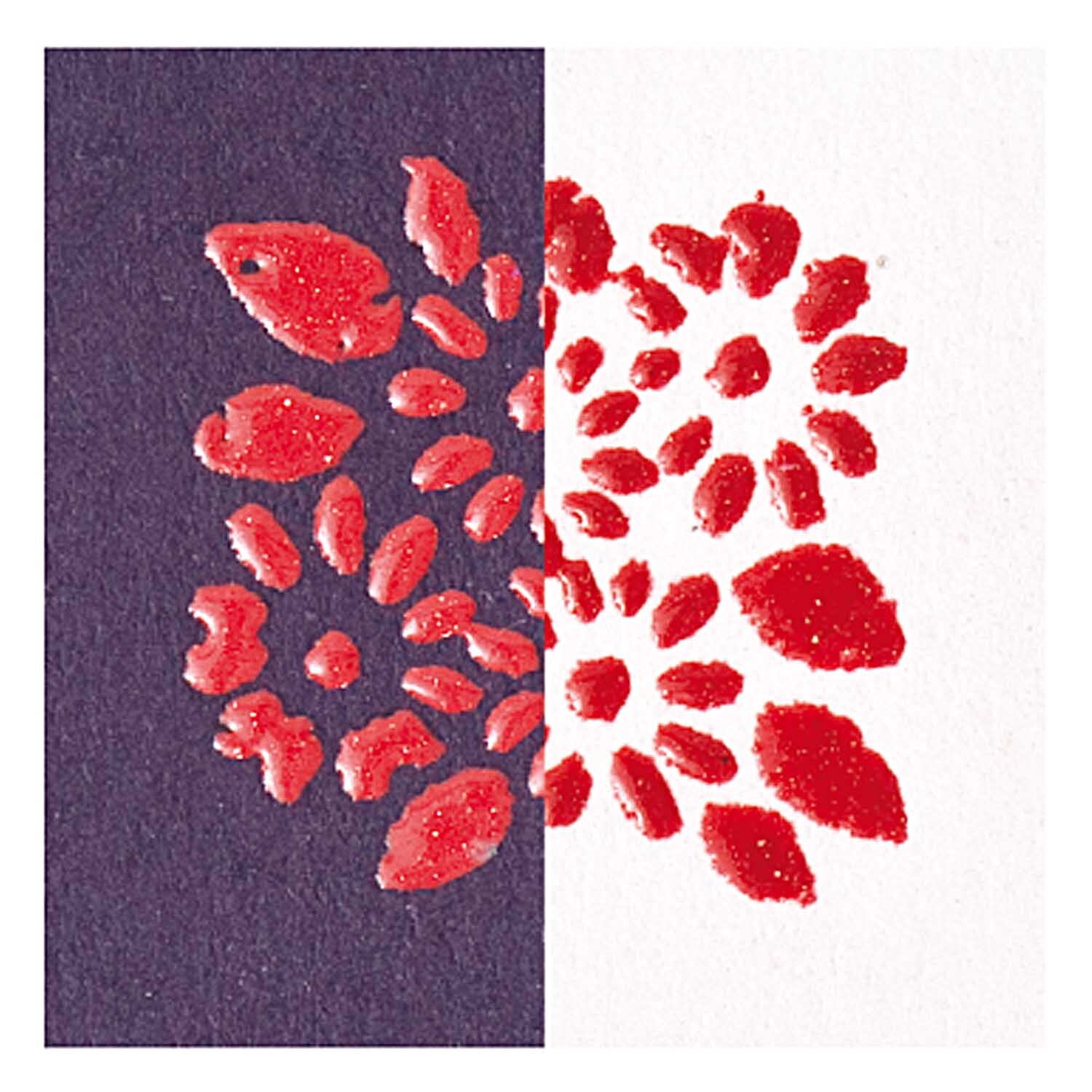 Paper Poetry Embossingpuder rot 10g von Rico Design