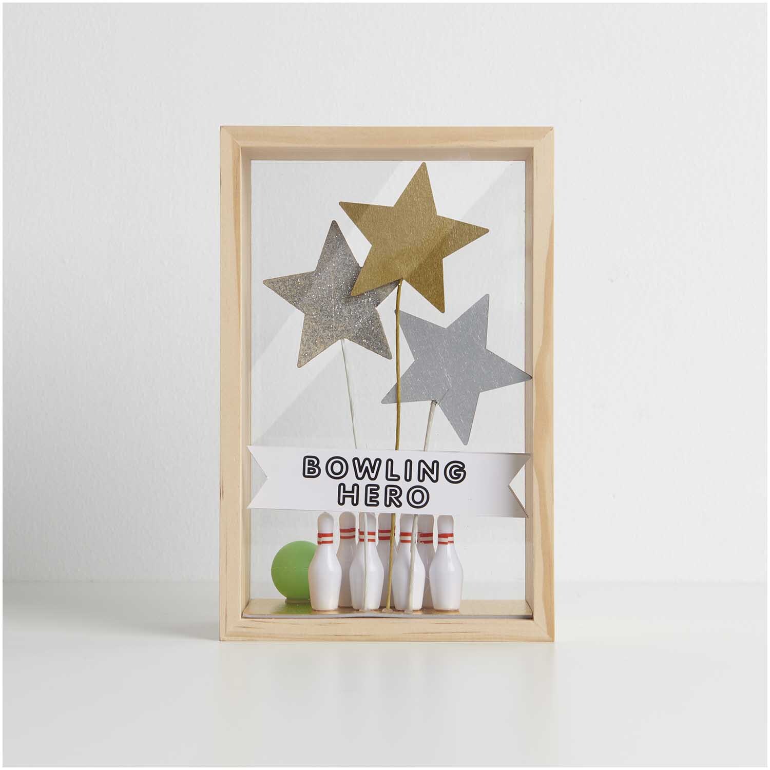 Miniatur Bowling Set 12-teilig von Rico Design