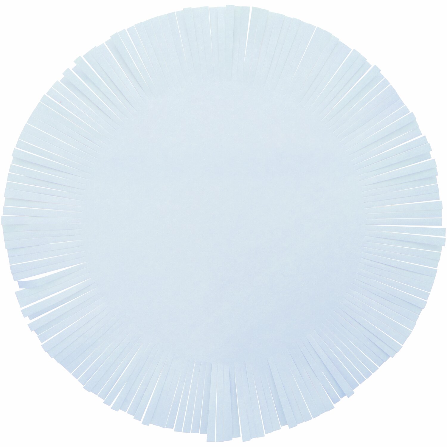 Tortenspitze/Platzset Fransen von Rico Design in rundem Design mit Fransenrand, Ø35cm, 8 Stück. Ideal für stilvolle Tischdekorationen.
