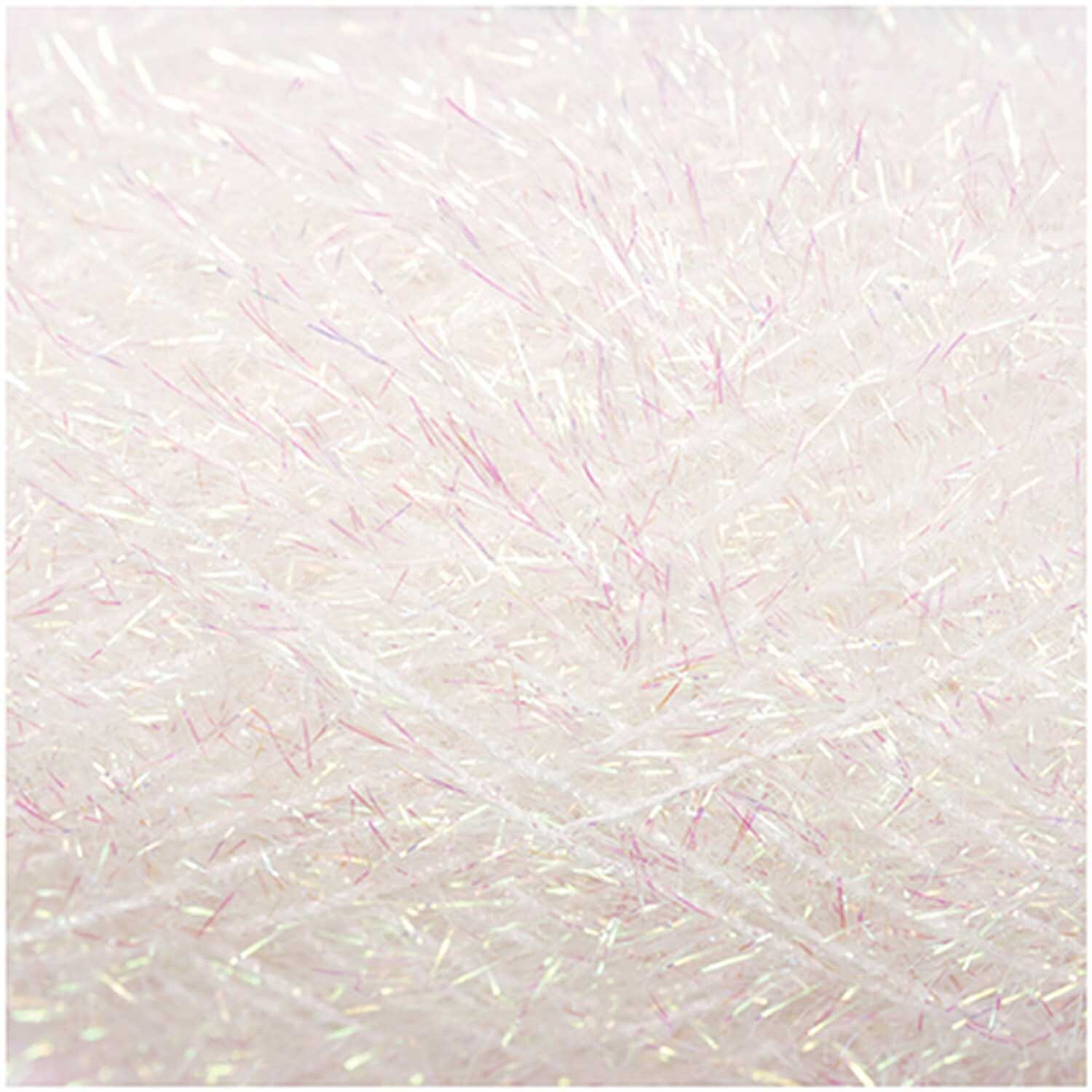 Creative Bubble von Rico Design: Weiß irisierendes Garn, 50g 90m, ideal für kreative Projekte.