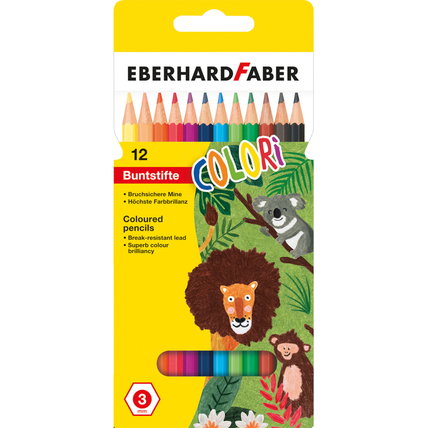 Buntstifte Colori 12 Stück von Eberhard Faber Vertrieb 