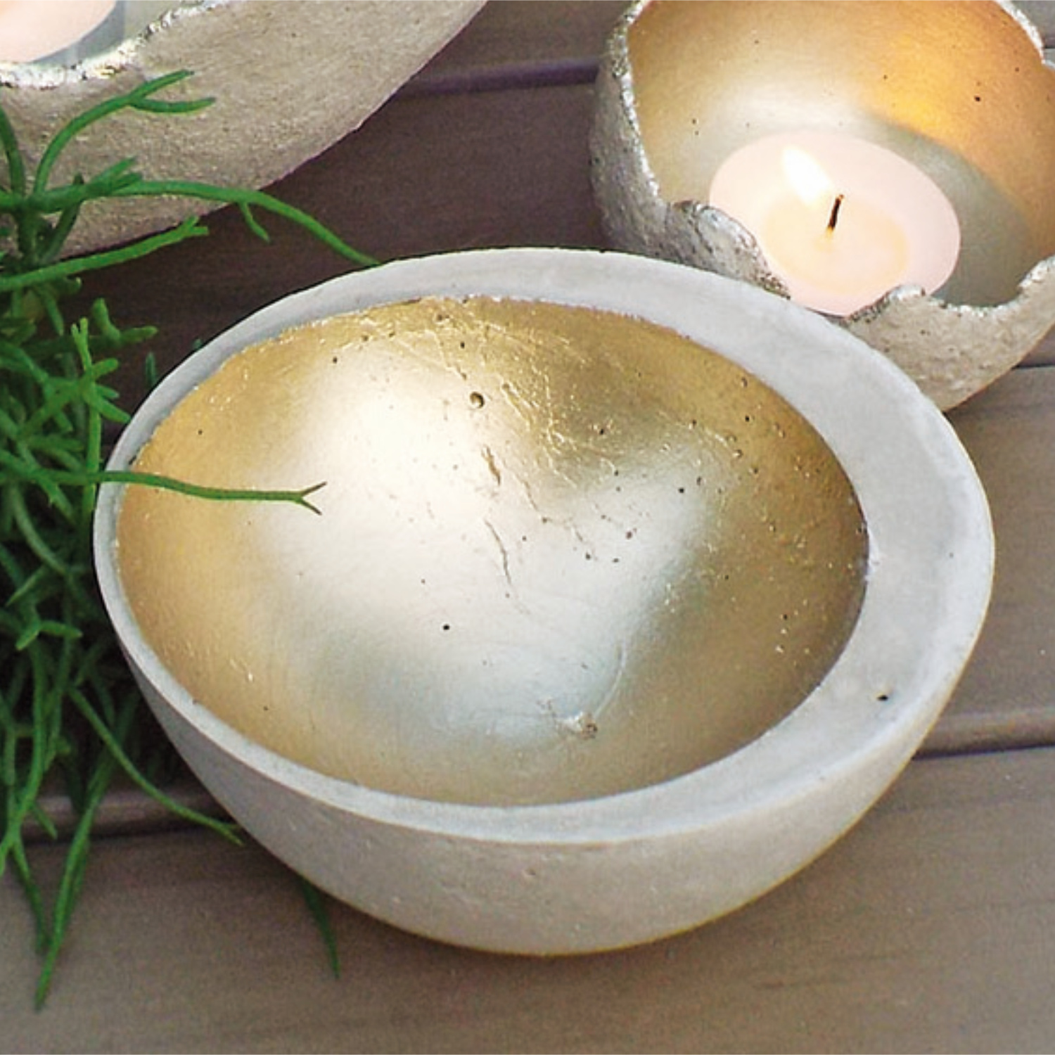 Bastelanleitung Deko-Schale aus Kreativbeton von idee. Creativmarkt 