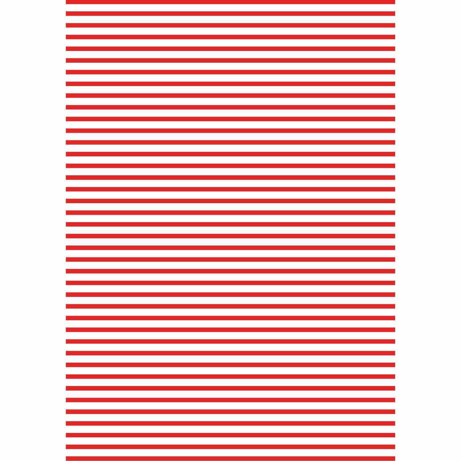 Fotokarton Streifen weiß-rot 50x70cm 300g/m² von Marpa Jansen zeigt rote und weiße Streifenmuster. Ideal für kreative Bastelprojekte.