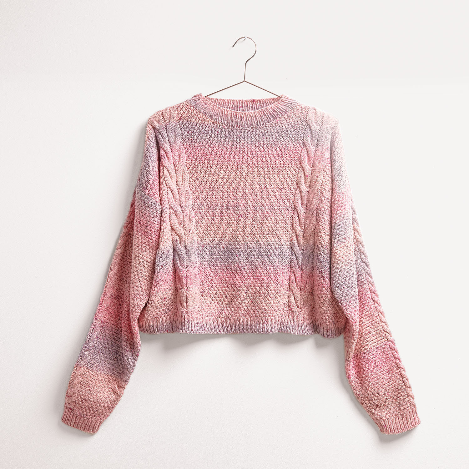Strickanleitung Pullover aus Fashion Cotton Light & Long Tweed dk von idee. Creativmarkt