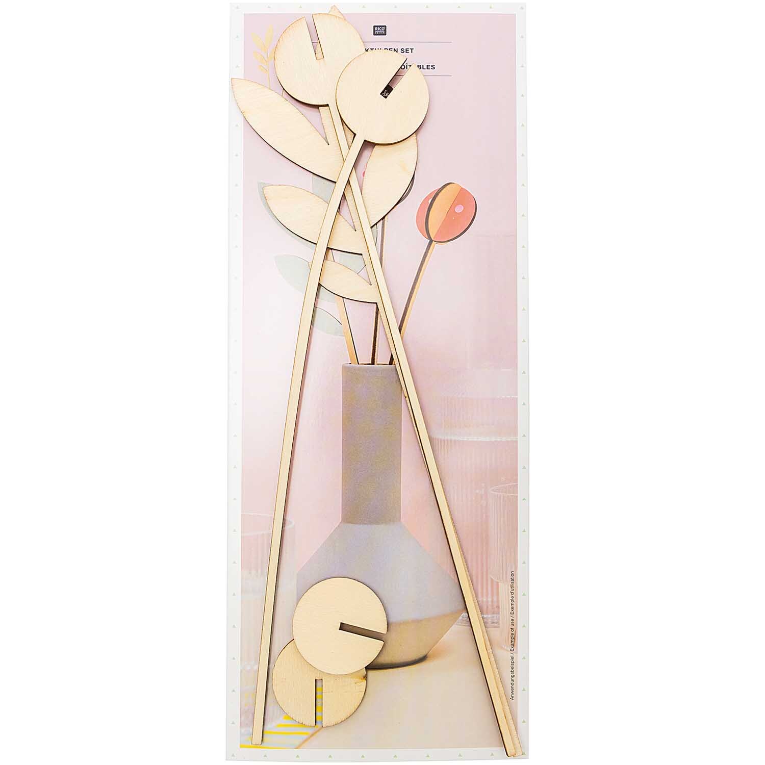 Stecktulpen 28cm 2 Stück von Rico Design