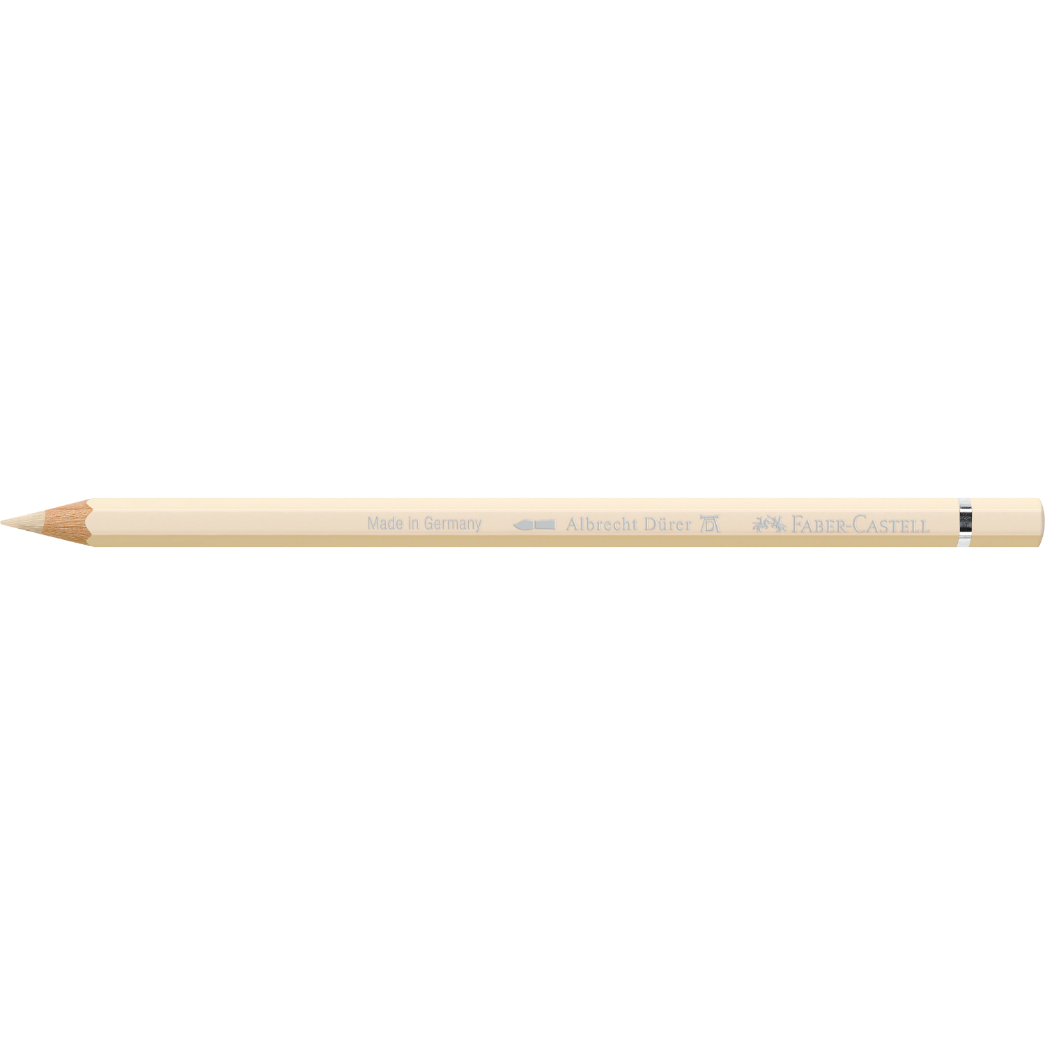 Albrecht Dürer Aquarellstift von Faber Castell in Elfenbein, ideal für präzises Zeichnen und Malen.