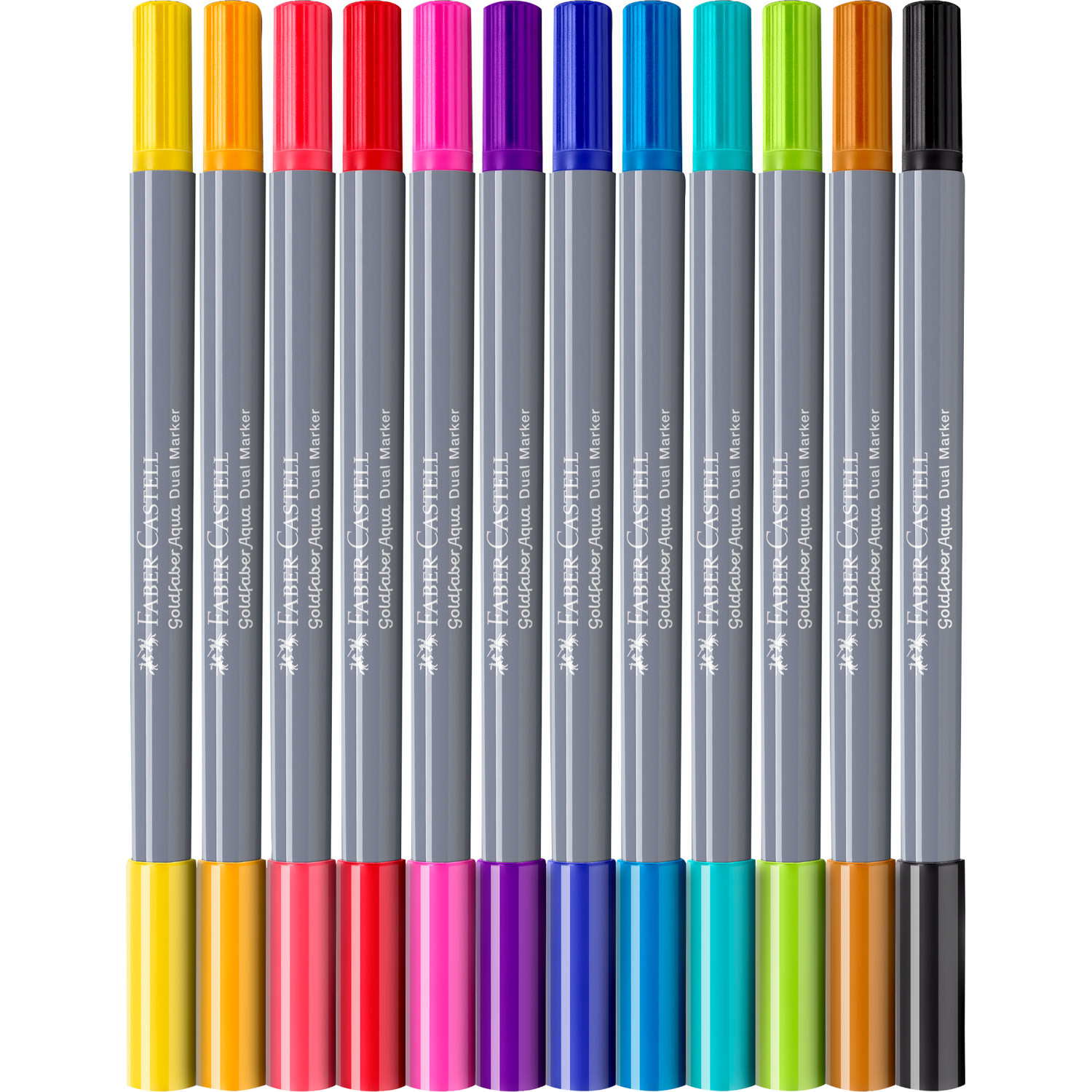 Goldfaber Aqua Dual Marker Set 12-teilig von Faber-Castell 