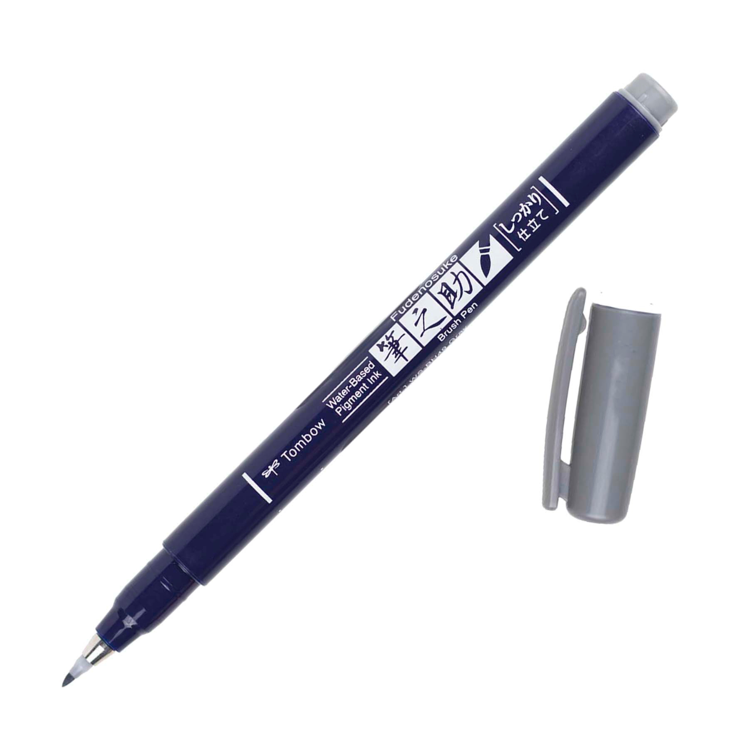Kalligraphie Fudenosuke Nr. 1 grau von Tombow Pen & Pencil 