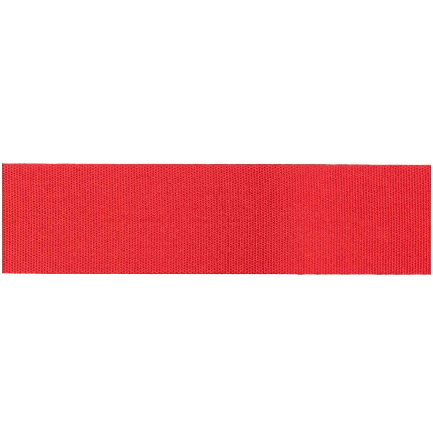 Paper Poetry Taftband von Rico Design, 25mm breit, 3m lang. Lebhaftes rotes Band für kreative Projekte.