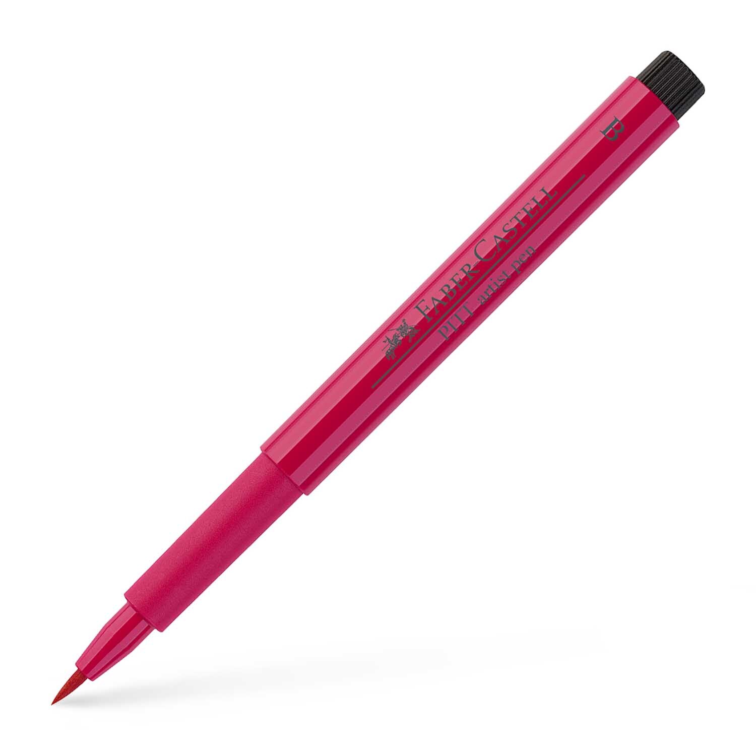 PITT artist pen brush in Karmin Rosa von Faber Castell, ideal für kreative Zeichnungen und Illustrationen.