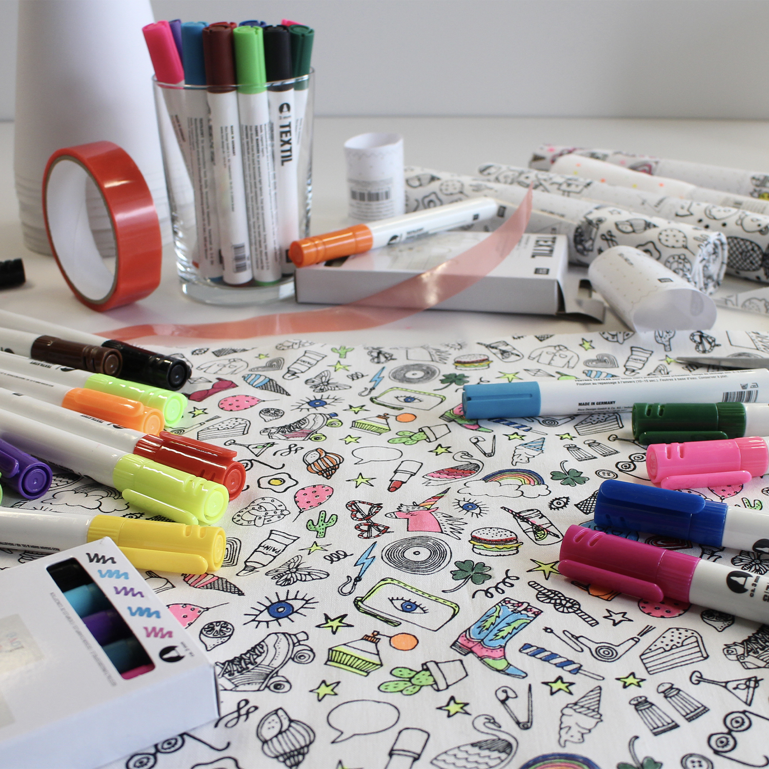 Bastelanleitung Schultüte aus Stoff von idee. Creativmarkt 