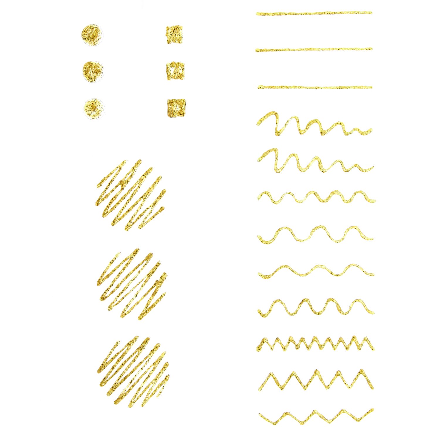 Candle Liner Kerzenmalfarbe 30ml zeigt goldene Glitzerlinien und Muster von Rico Design. Ideal für kreative Kerzengestaltung.
