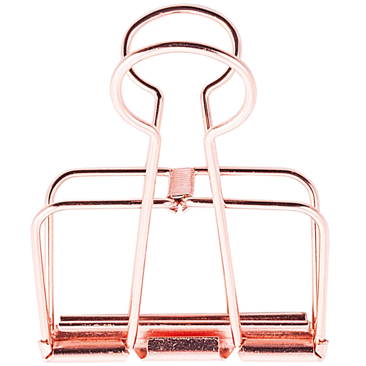 Paper Poetry Wire Clips in elegantem Kupfer von Rico Design, ideal zum Organisieren von Dokumenten.