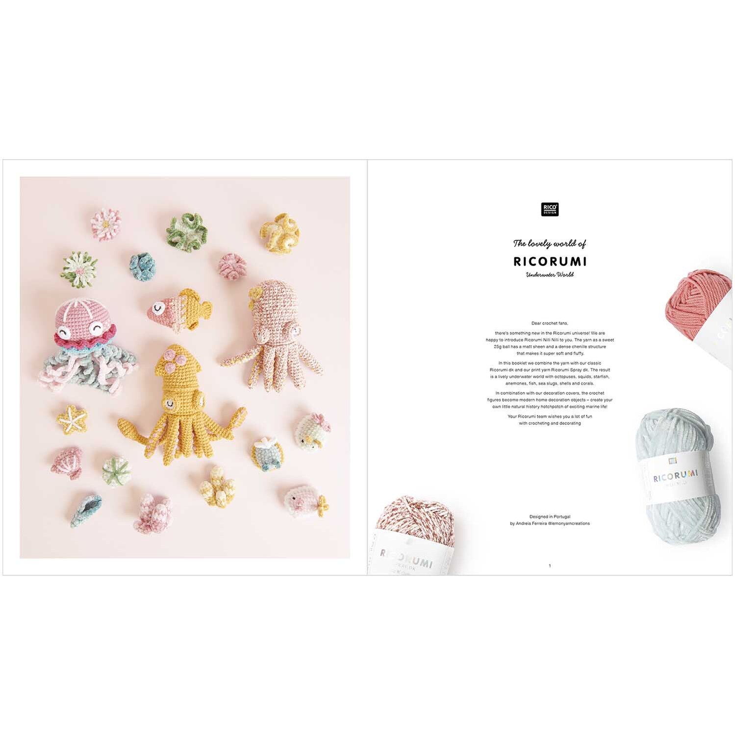 Ricorumi Underwater World englisch von Rico Design