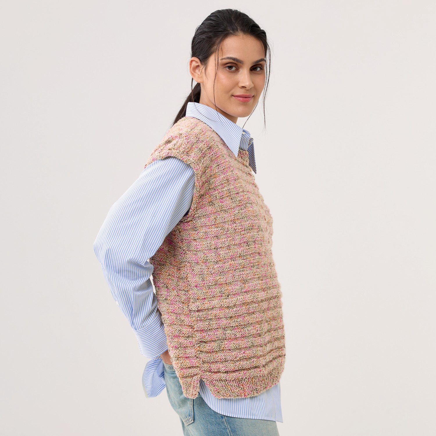 Strickset Shirt Modell 16 aus Die Neue Masche Nr. 9  von idee. Creativmarkt