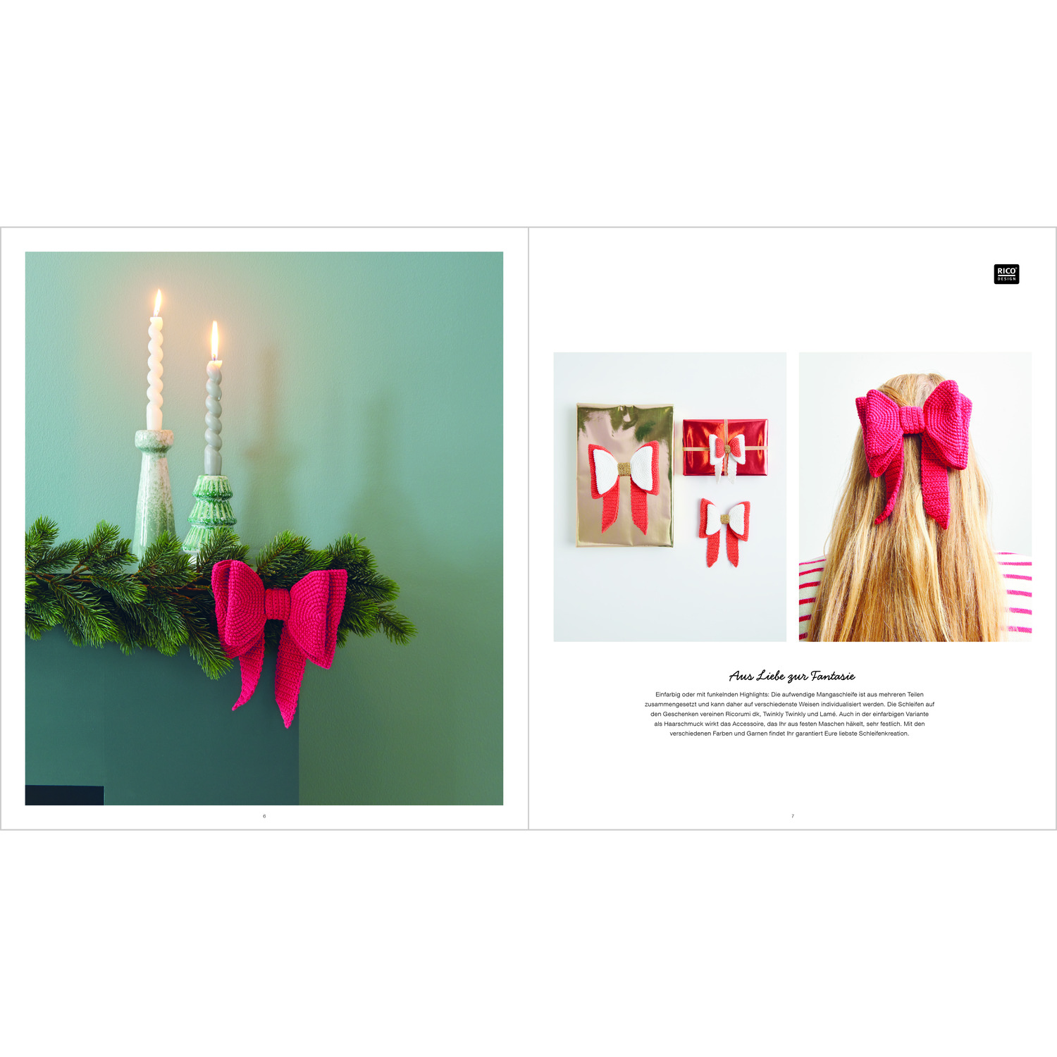 Ricorumi Put a Bow on It Sprachauswahl deutsch von Rico Design