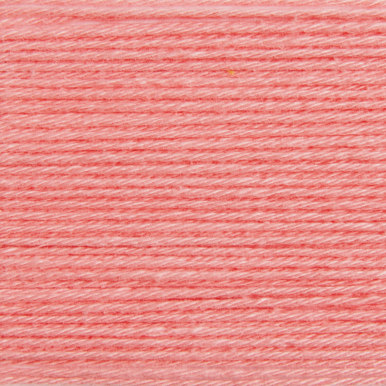 Rico Cotton: Weiches Garn in Lachs, ideal für Strickprojekte. 50g, 125m, von Rico Design.