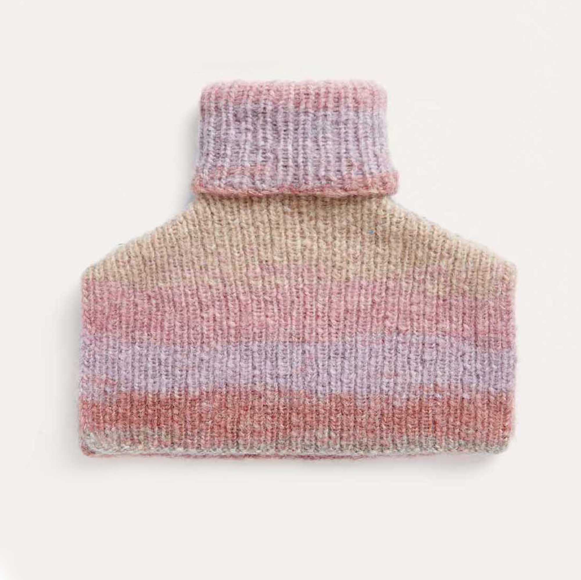 Gestrickter Kragen: Modell 06 aus dem Heft Rico Kids 12