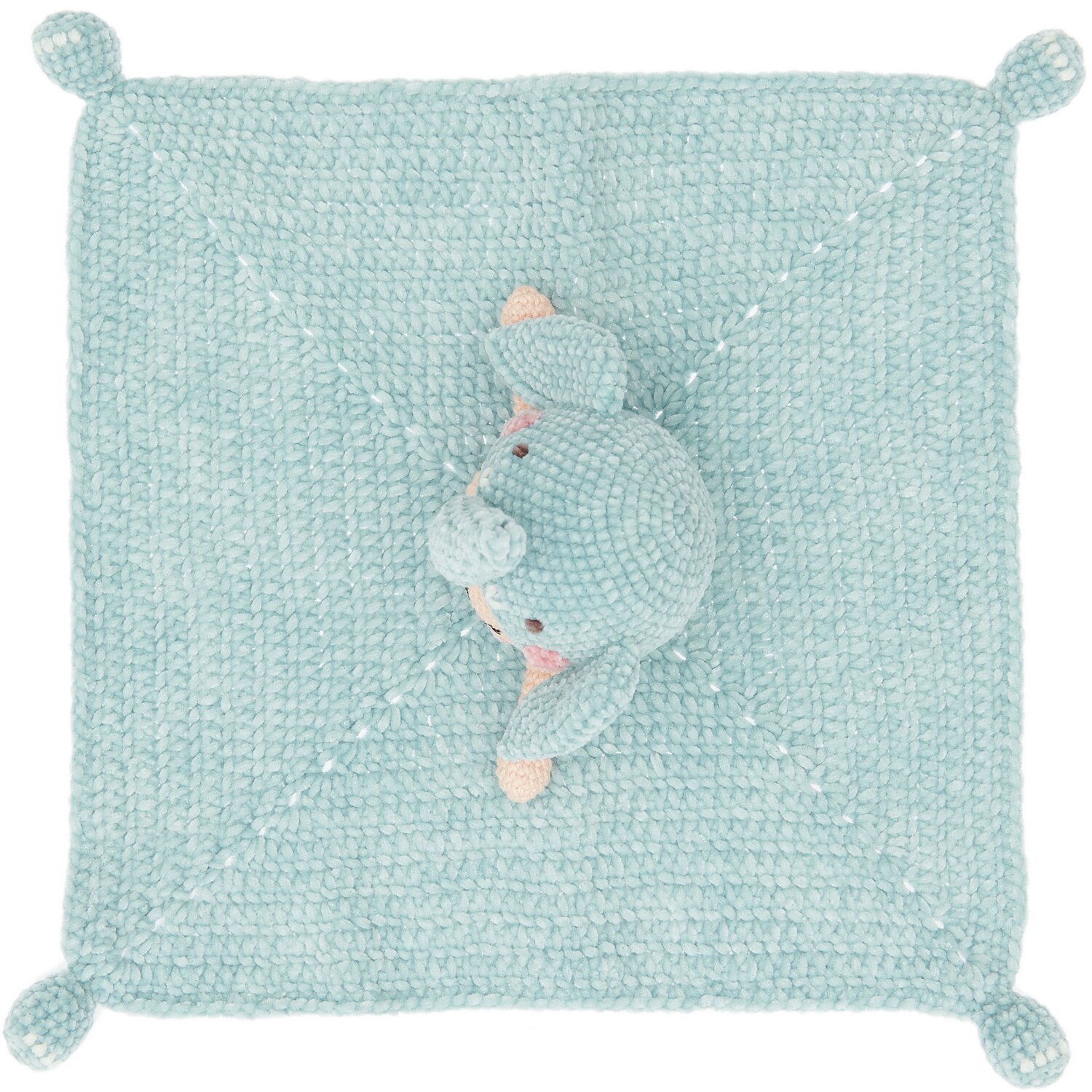 Ricorumi Häkelset Baby Blankies Elefant: Ein blaues Häkelset mit Elefantenmotiv von Rico Design. Ideal für Babys.