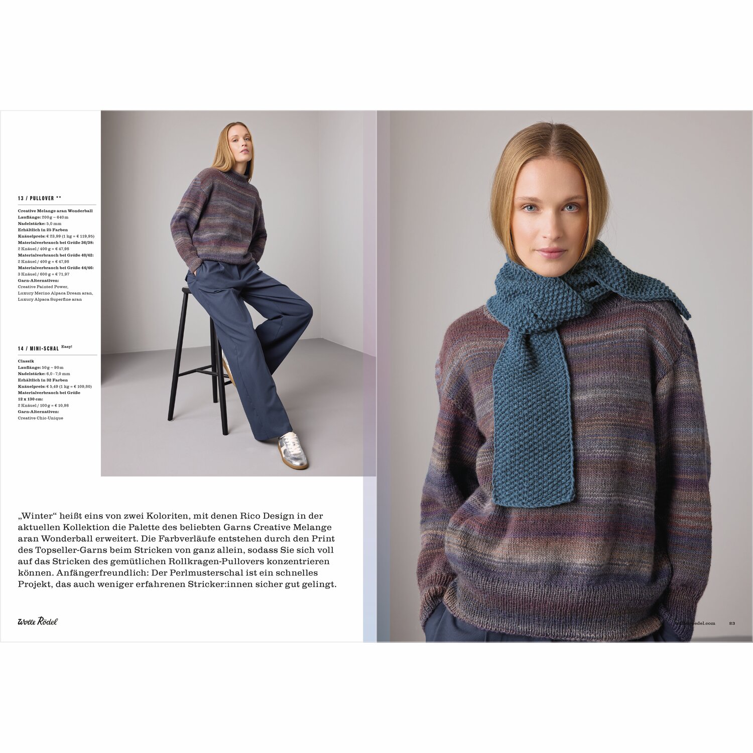Die Neue Masche No. 14 Winter von idee. Creativmarkt