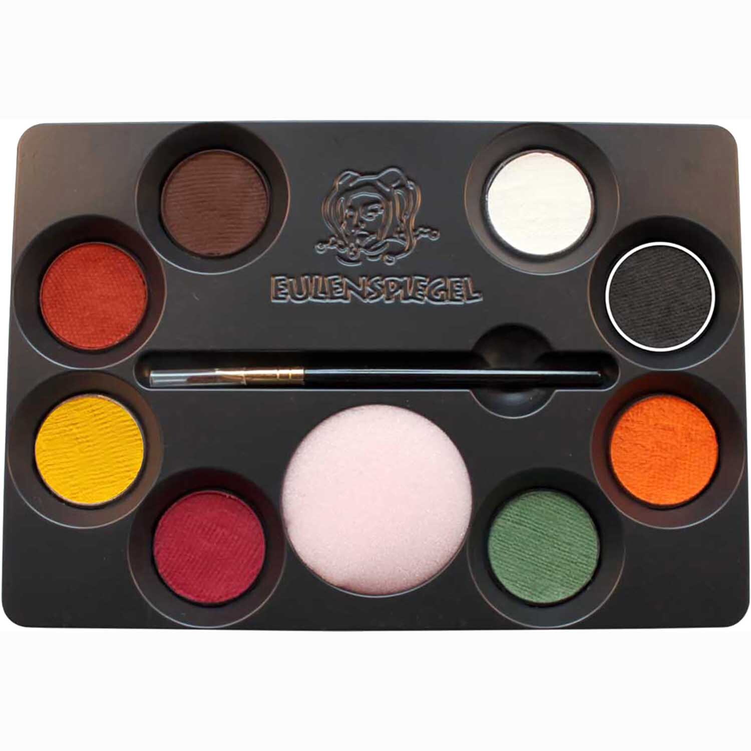 Schminkpalette Tiermasken von Eulenspiegel Profi-Schminkfarben 