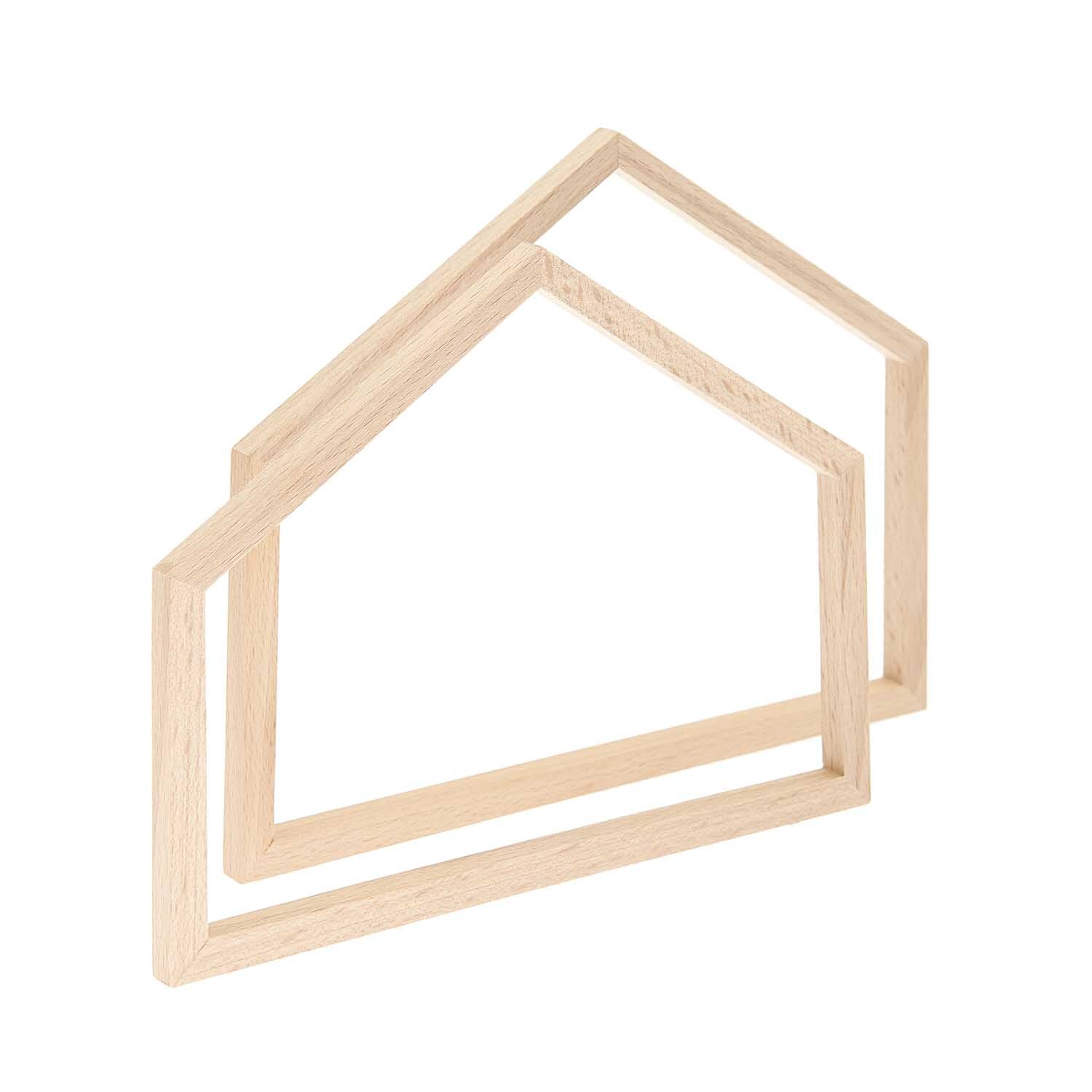 Dekorahmen Haus Querformat von Rico Design