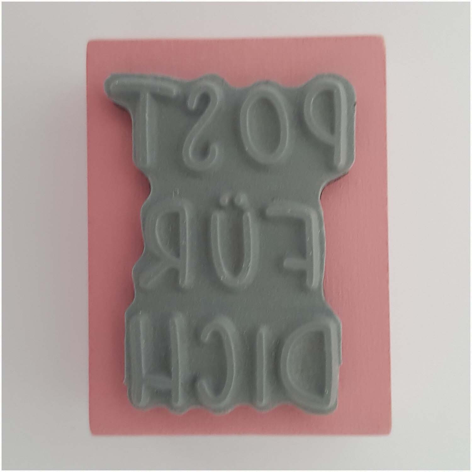 Stempel Post für dich rosa 35x45mm von COLOP Arts & Crafts