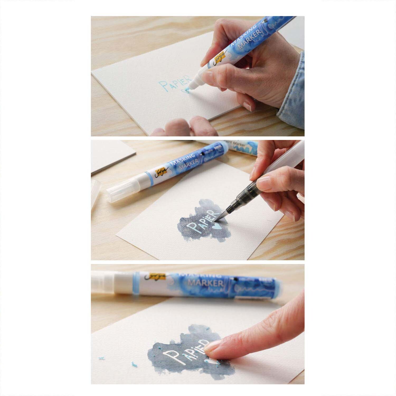 Solo Goya Masking Marker fine 1-2mm von C.Kreul 