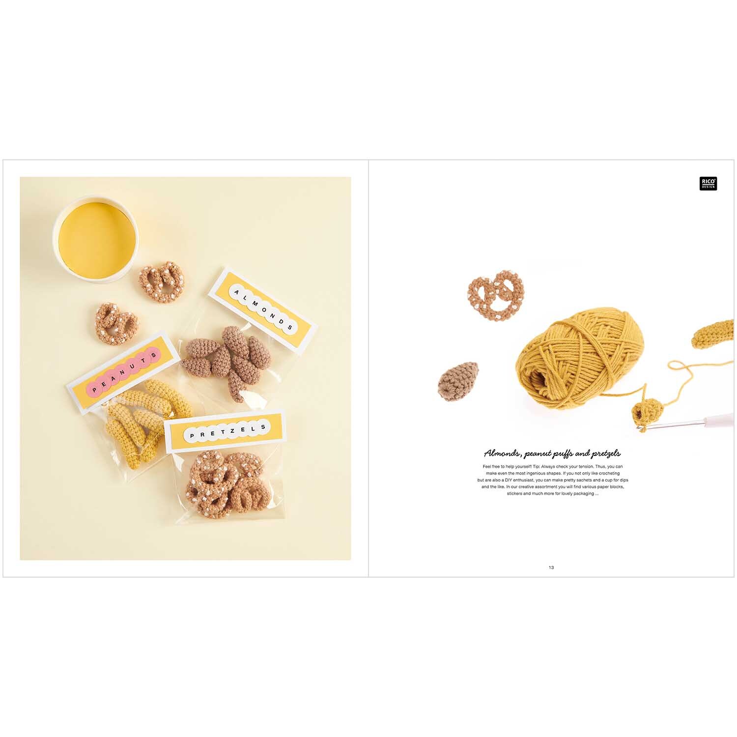 Ricorumi Snacks englisch von Rico Design