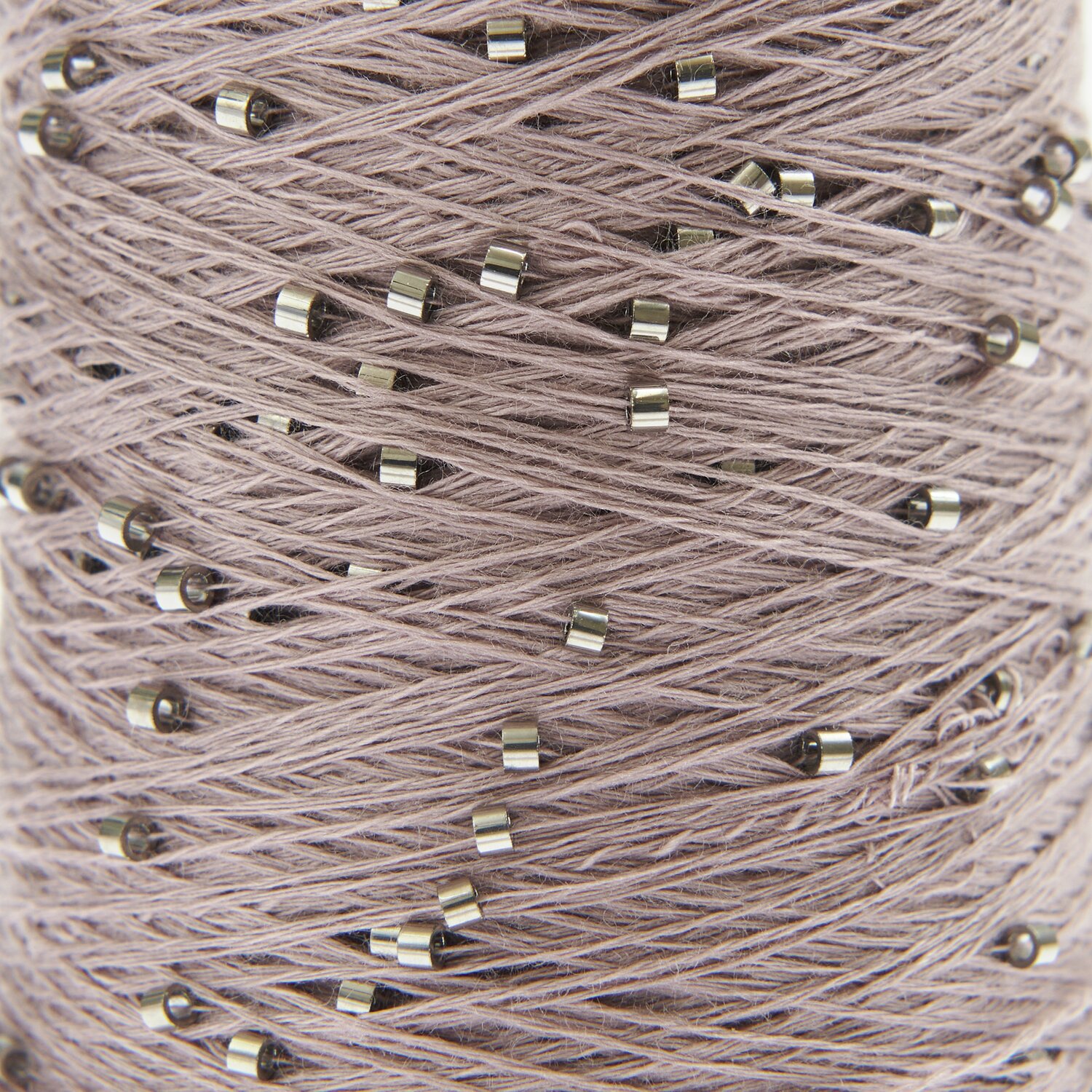 Creative Make It Perlchen, Amethyst: Feines Garn mit eingearbeiteten Perlen, ideal für kreative Strickprojekte.
