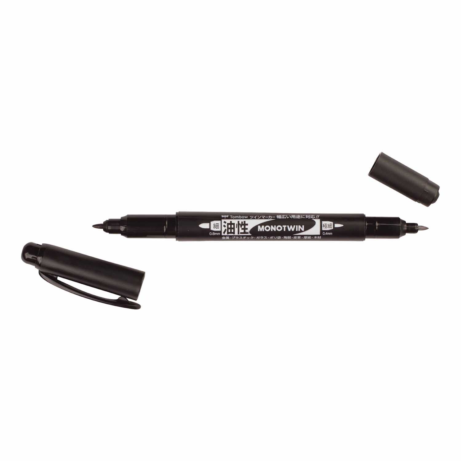 Fineliner MONO twin Farbe Schwarz von Tombow Pen & Pencil 