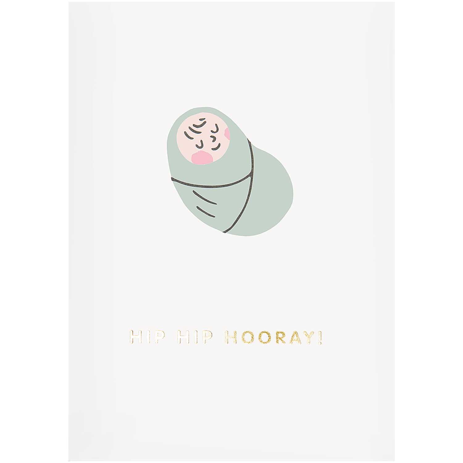 Paper Poetry Postkartenblock Hello Baby 15 Karten von Rico Design