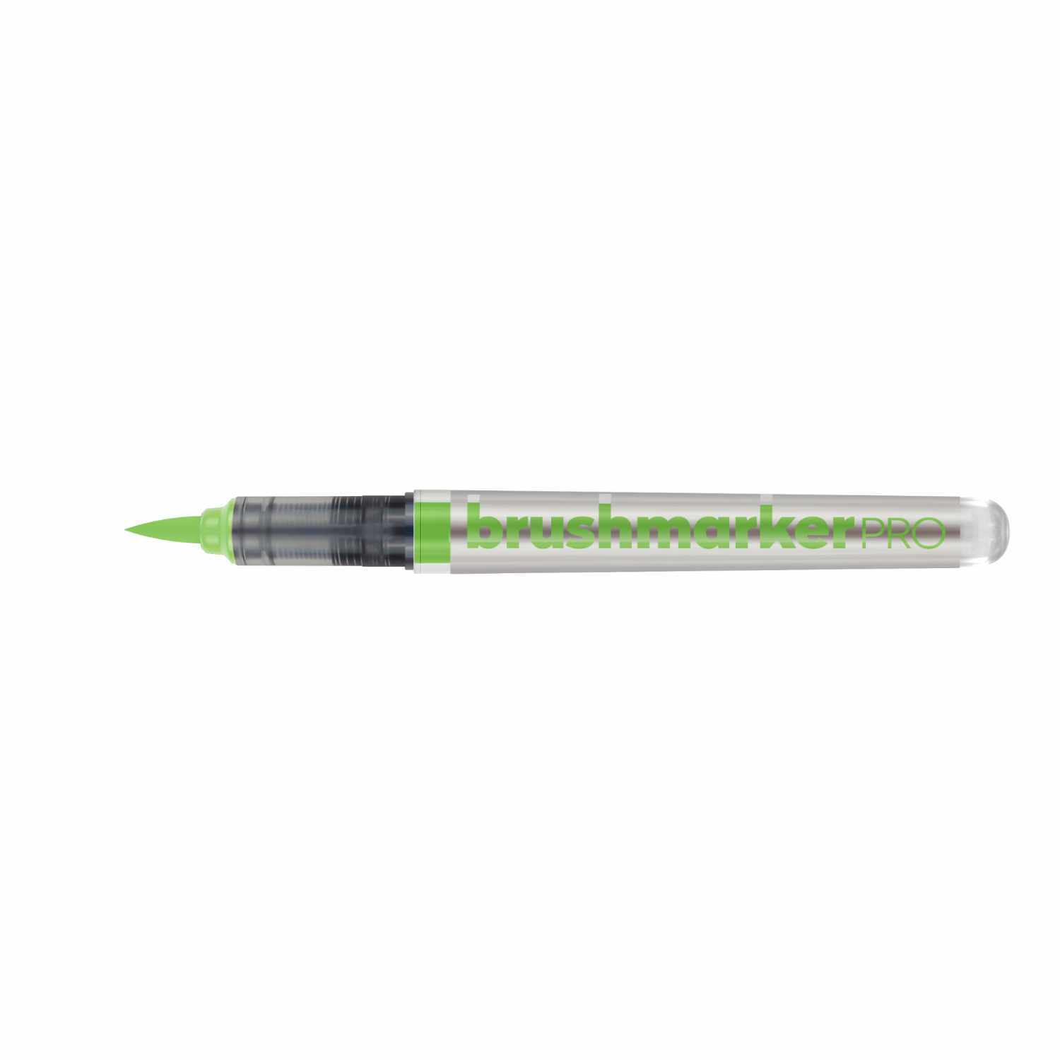 Brushmarker PRO in Apfelgrün von Karin, ideal für präzises Zeichnen und farbenfrohe Kunstwerke.