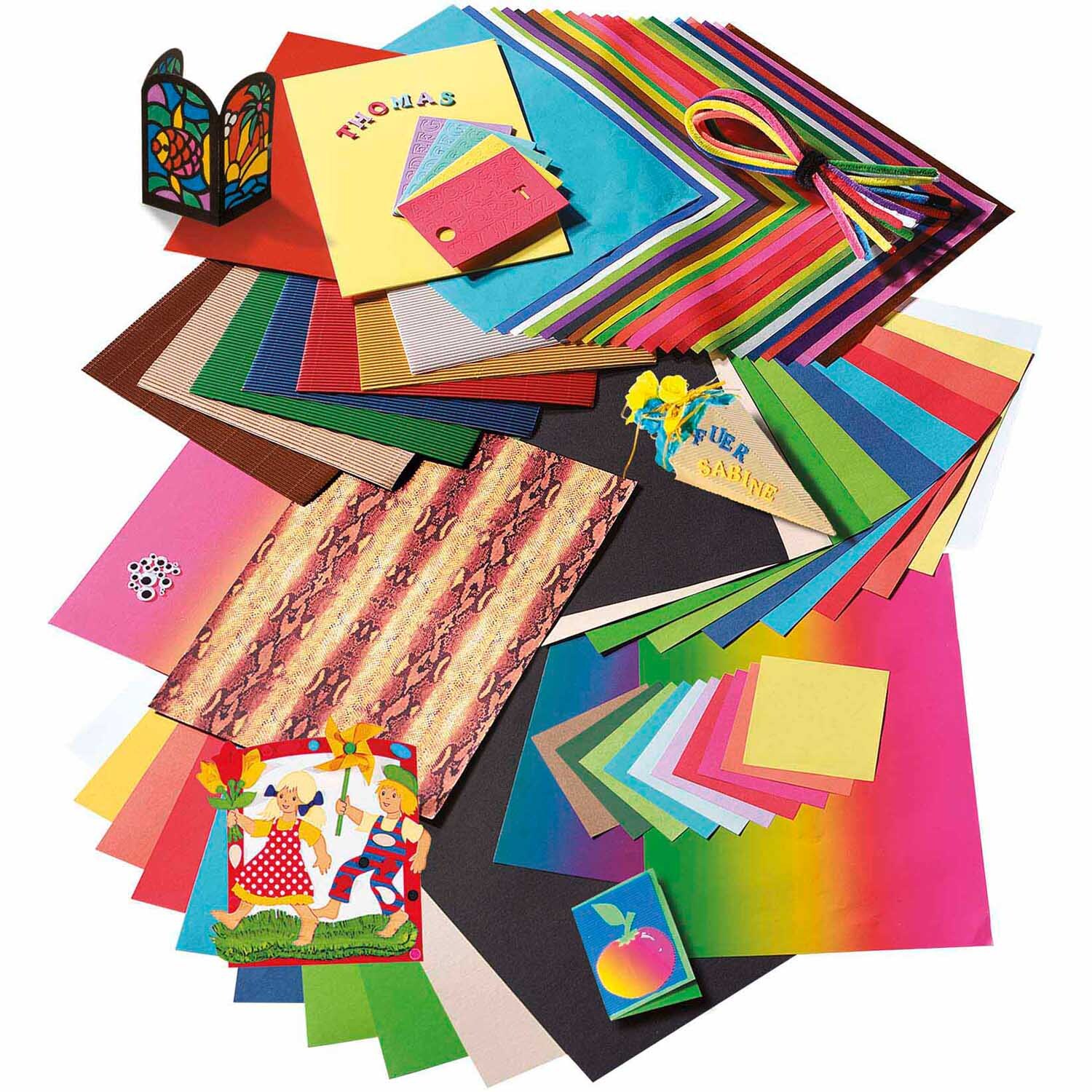Bastelpapier Set 323-teilig von Max Bringmann 