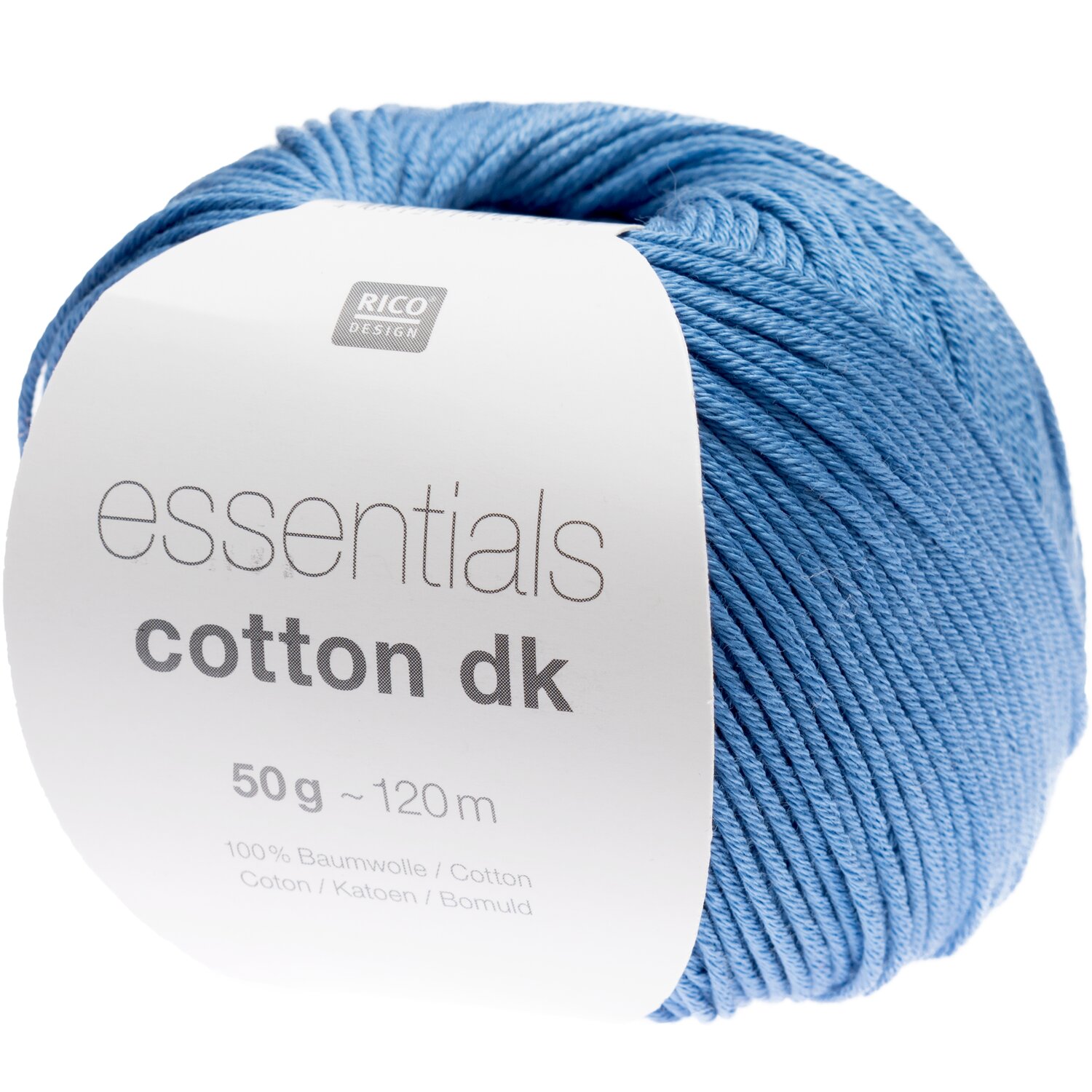 Essentials Cotton dk 50g 120m Farbe Jeans von Rico Design