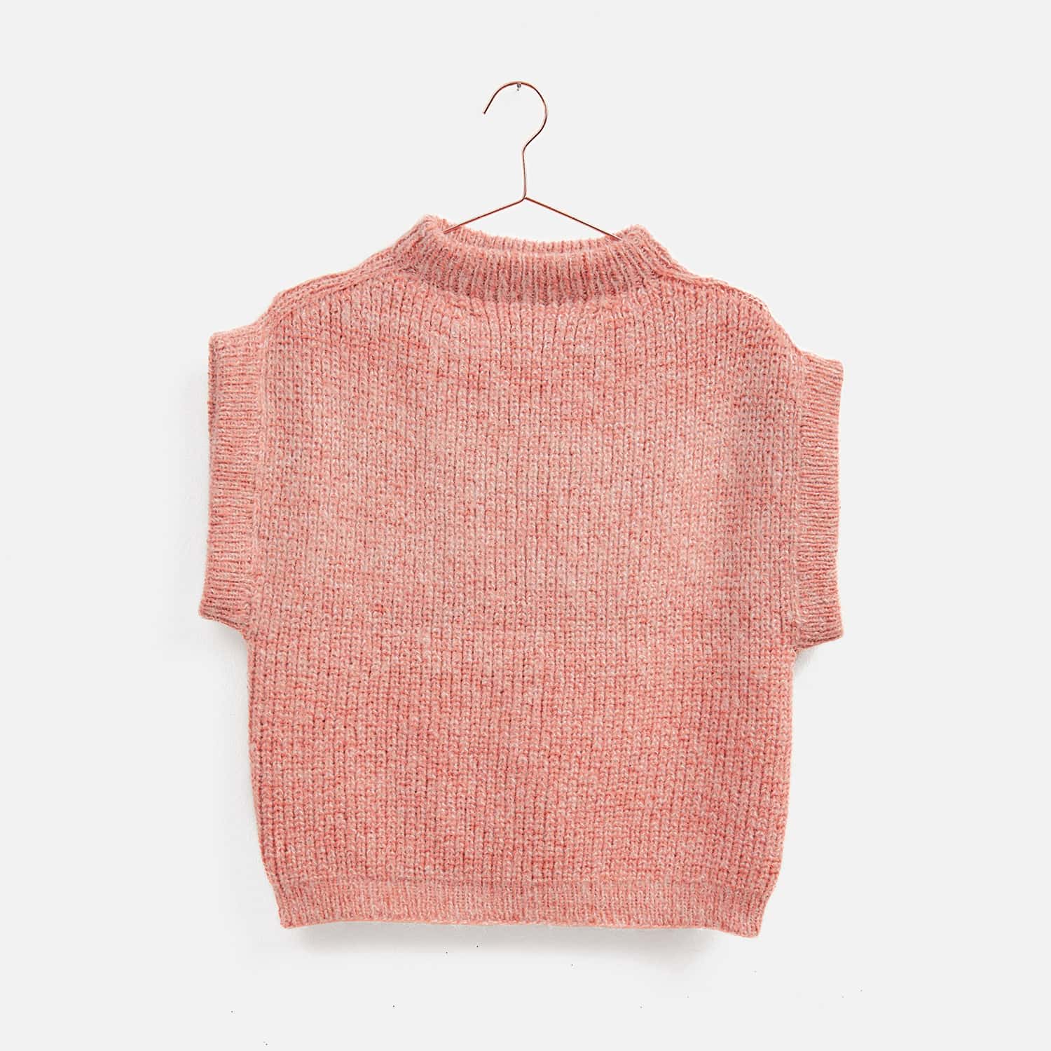 Gestrickter Pullunder: Modell 07 aus dem Heft Top Down Knitting Special 2
